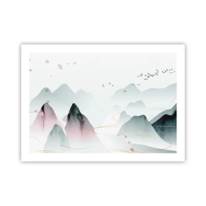 Pôster - Acima dos picos - 70x50 cm