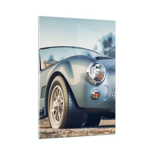 Quadro em vidro - Porque o estilo conta - 50x70 cm