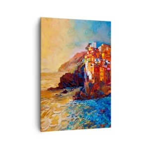 Quadro em tela - Vibrações italianas - 70x100 cm