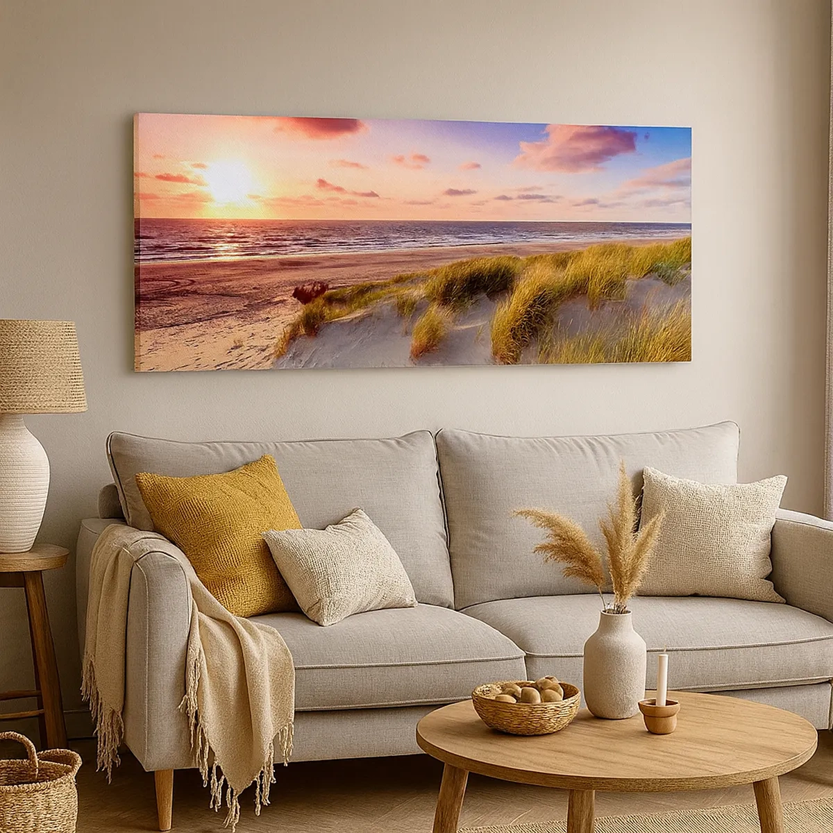 Quadro em tela - Ar com cheiro de verão - 30x30 cm