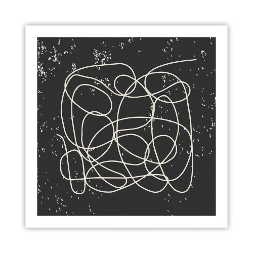 Pôster - Pensamentos errantes - 60x60 cm