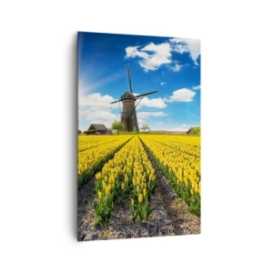 Quadro em tela - Nada mais holandês do que isso - 80x120 cm