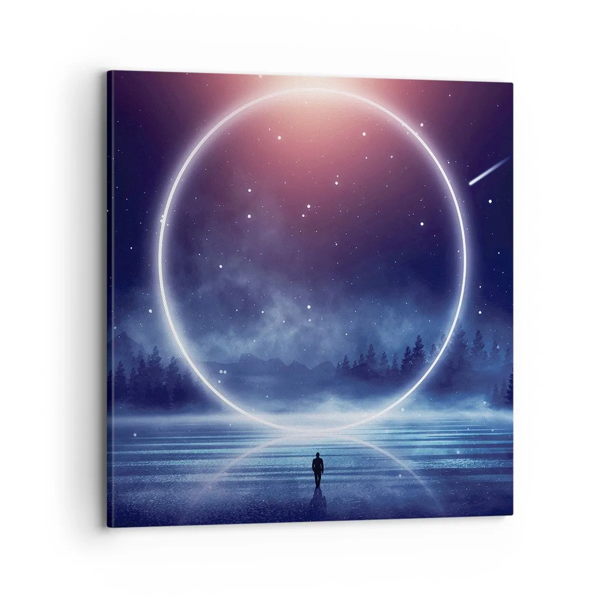 Quadro em tela - Eles já estão aqui... - 70x70 cm