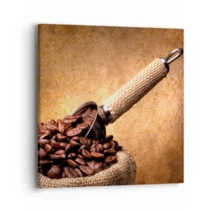 Quadro em tela - Na fonte do sabor - 40x40 cm