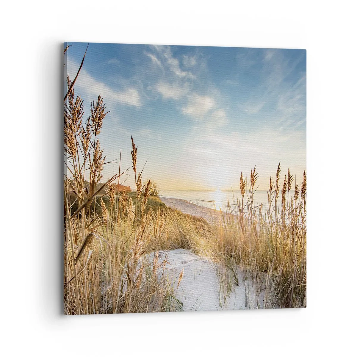 Quadro em tela - Praia do Norte - 70x70 cm