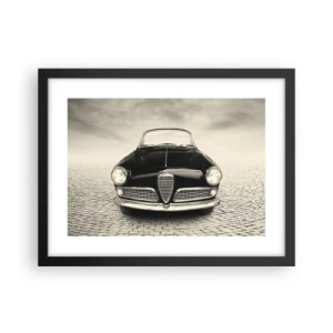 Pôster com moldura preta - E como não me amar? - 40x30 cm