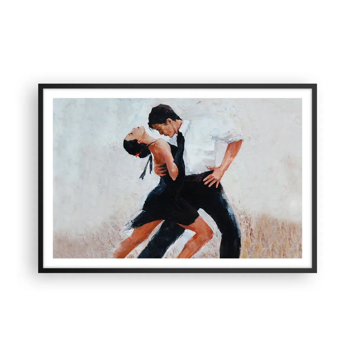 Pôster com moldura preta - O tango dos meus sonhos - 91x61 cm