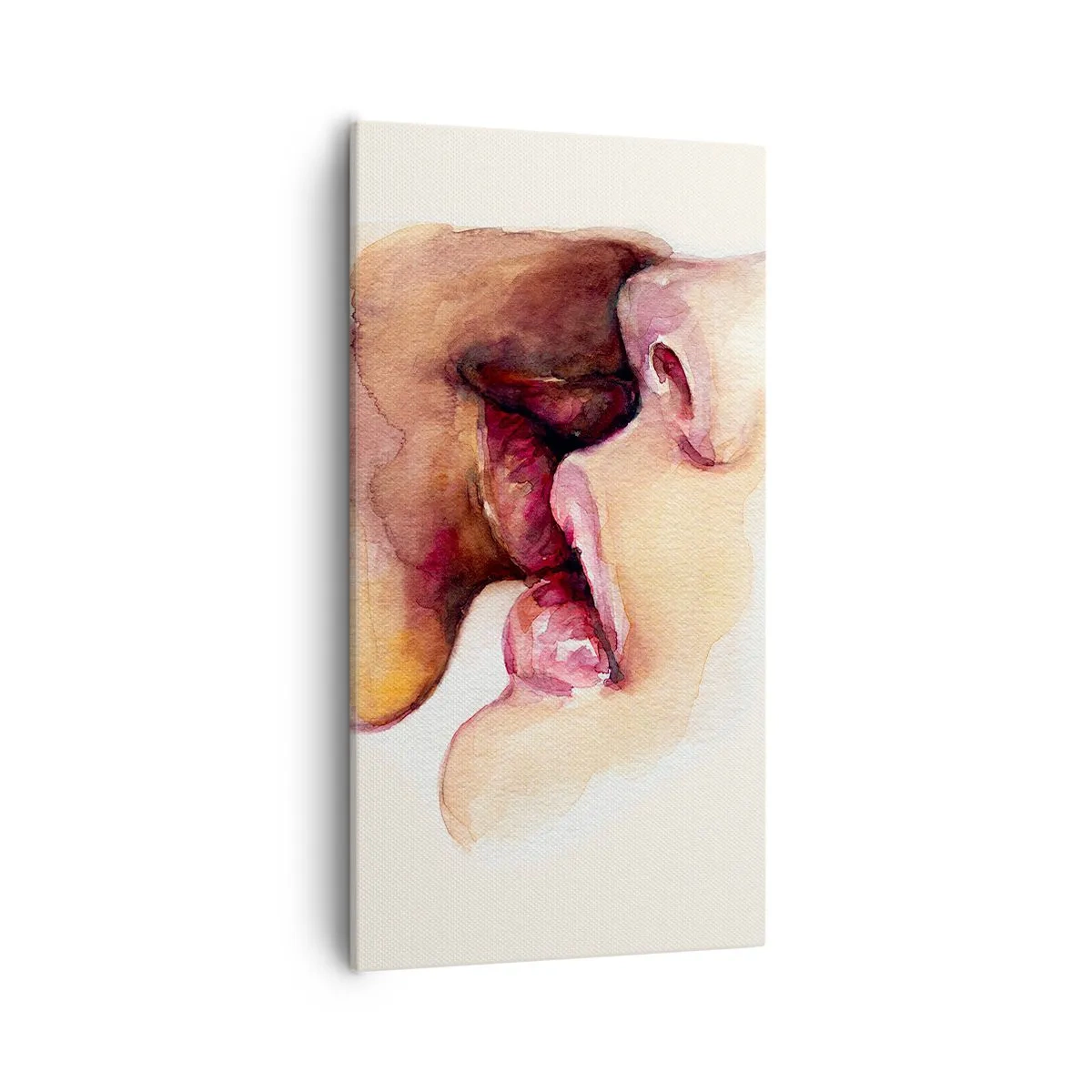 Quadro em tela - Como a noite e o dia, a terra e o céu - 55x100 cm