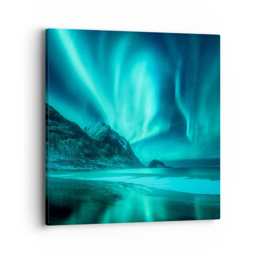 Quadro em tela - Maravilhas do Norte - 40x40 cm