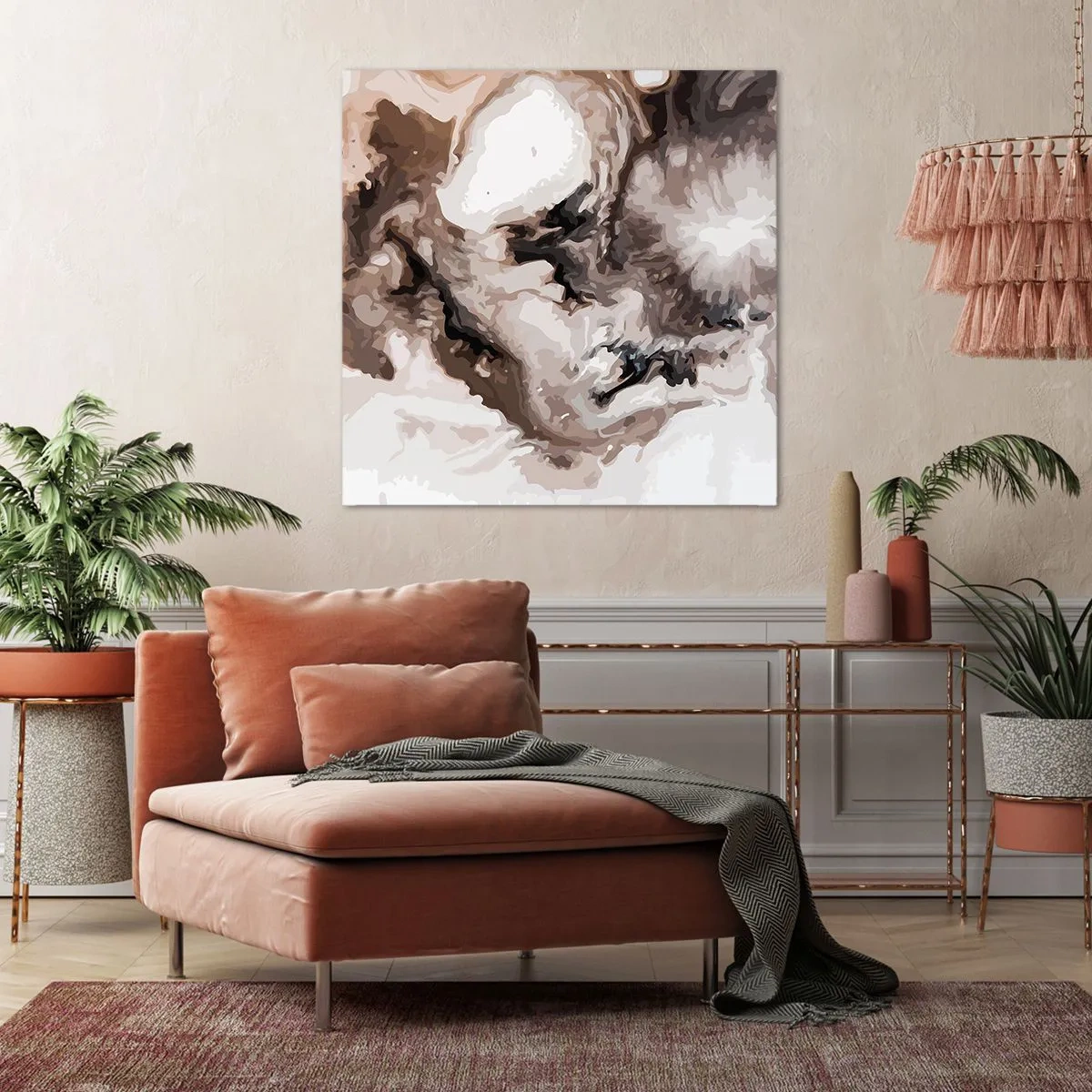 Quadro em tela - O nascimento de uma galáxia - 60x60 cm