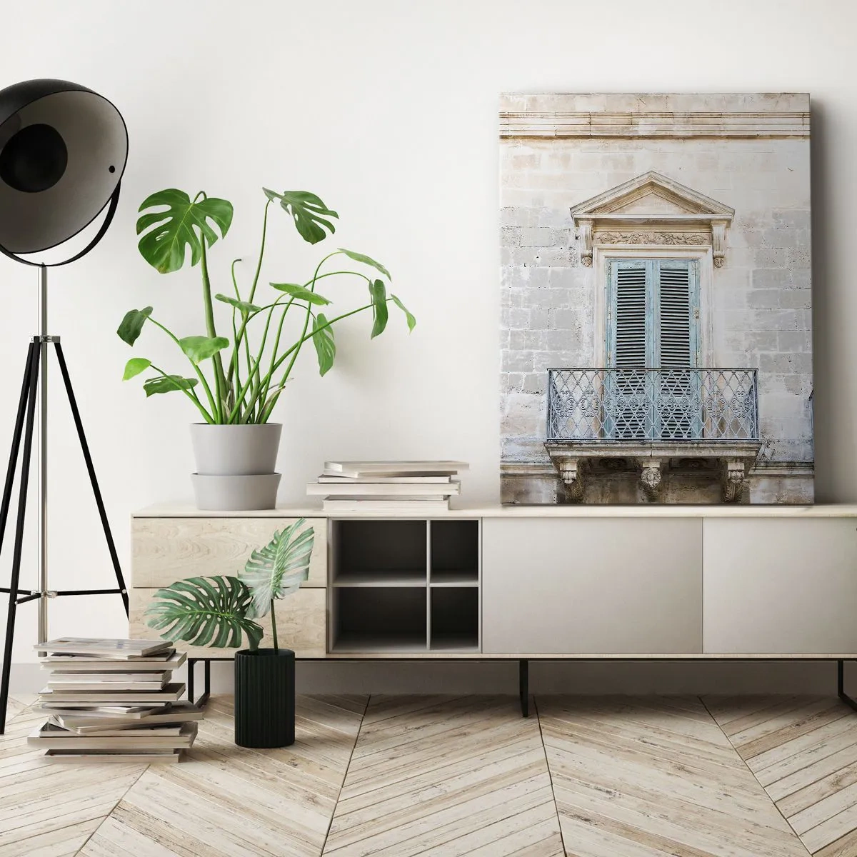 Quadro em tela - O charme único da Itália - 70x100 cm