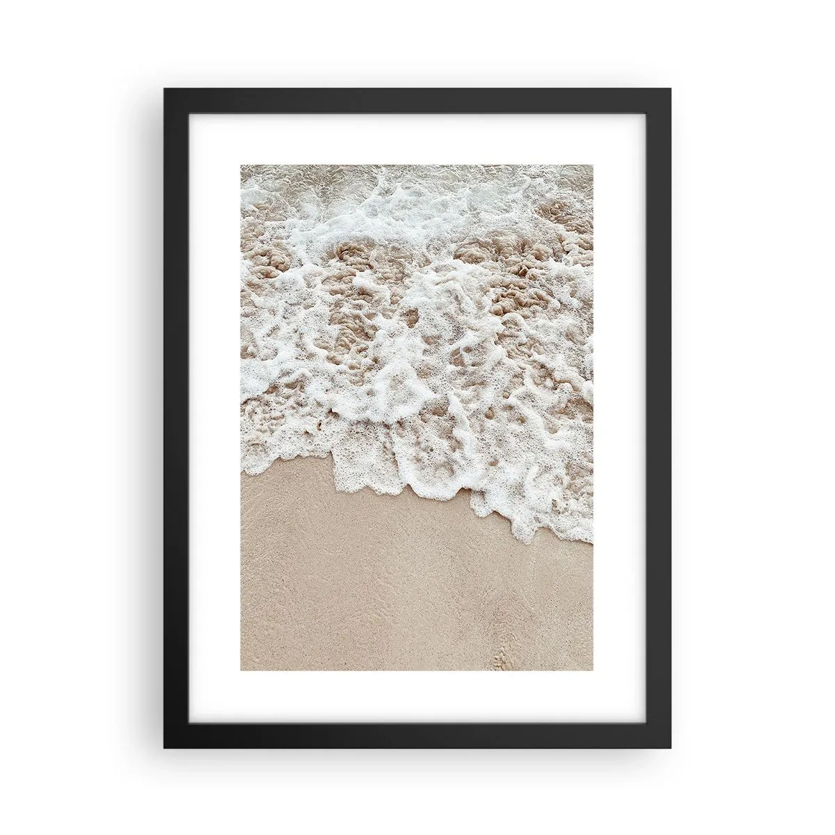 Pôster com moldura preta - Volto logo - 30x40 cm