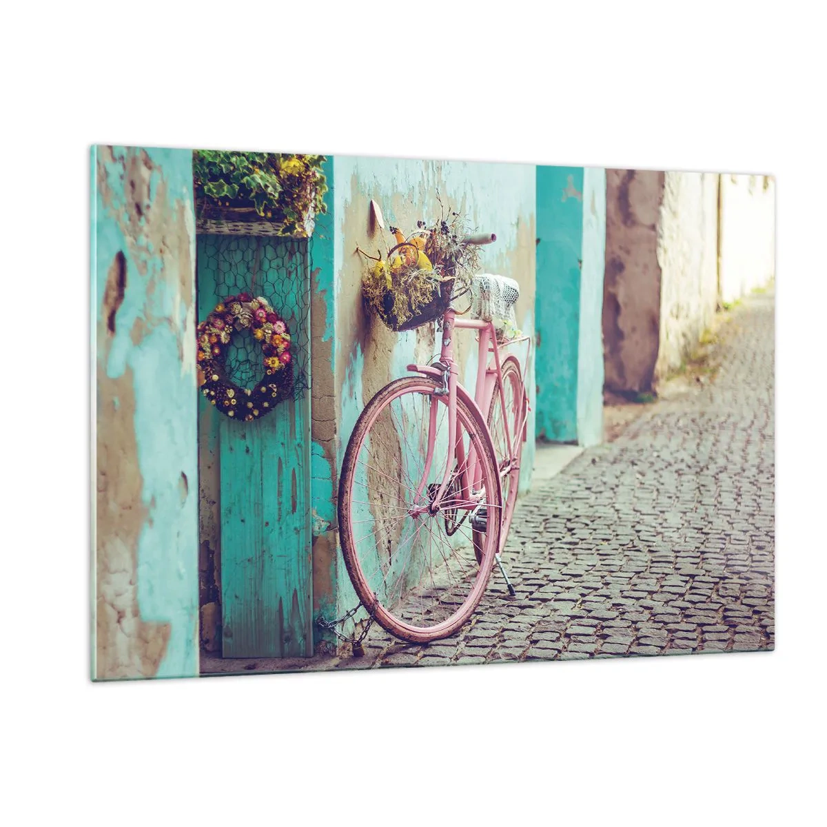 Quadro em vidro - Volto logo - 120x80 cm