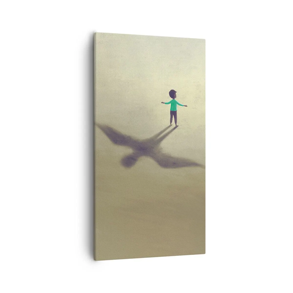 Quadro em tela - Herói do futuro - 55x100 cm