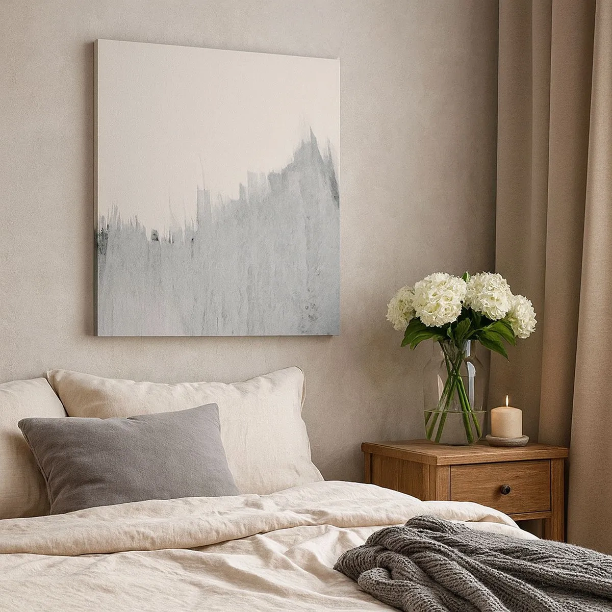 Quadro em tela - Um registo misterioso - 30x30 cm