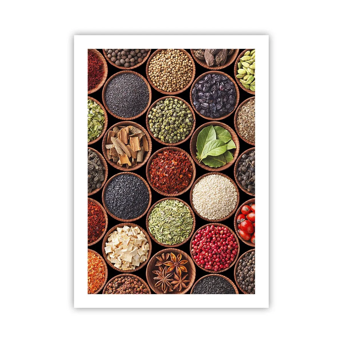 Pôster - Todos os sabores do mundo - 50x70 cm