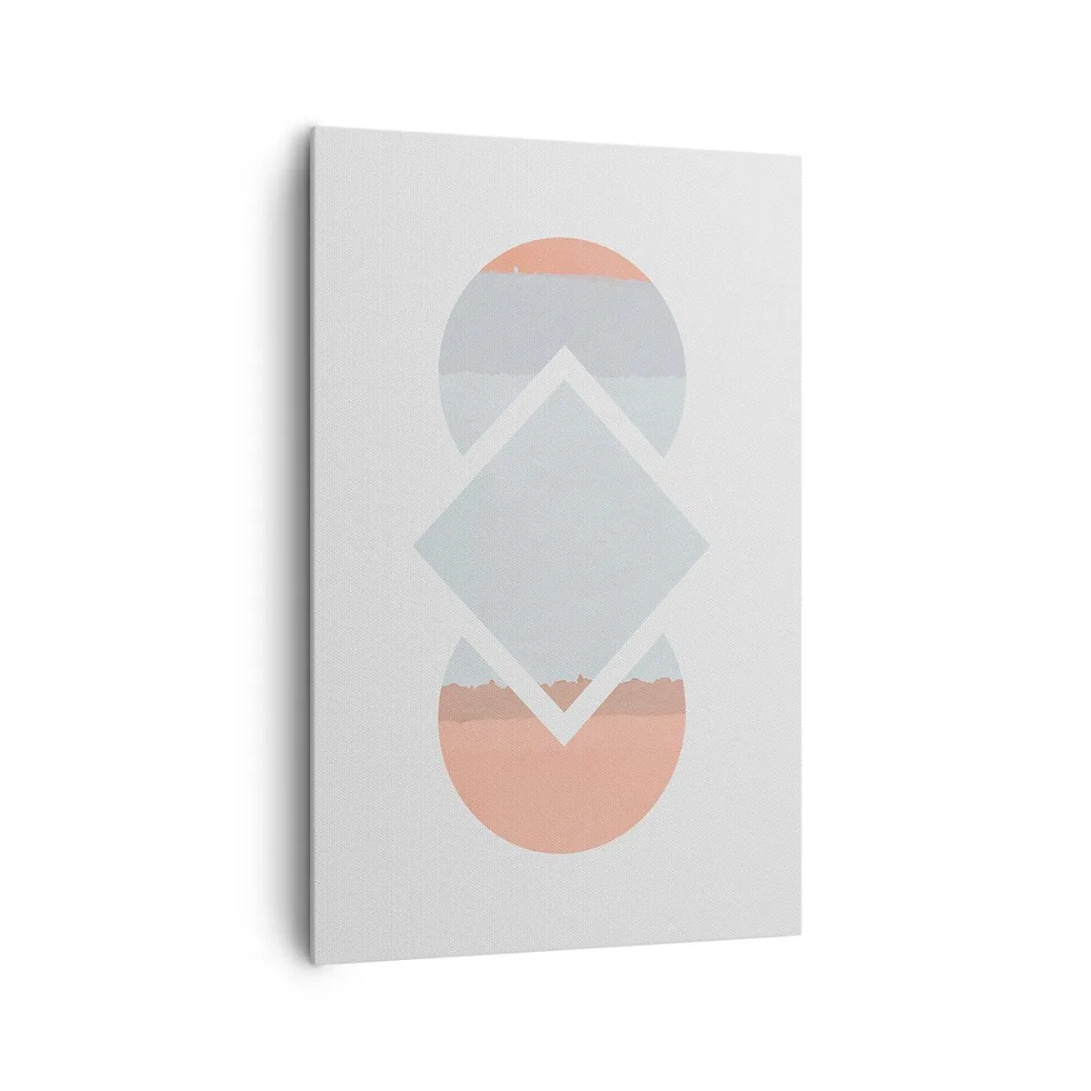 Quadro em tela - A situação é clara - 80x120 cm