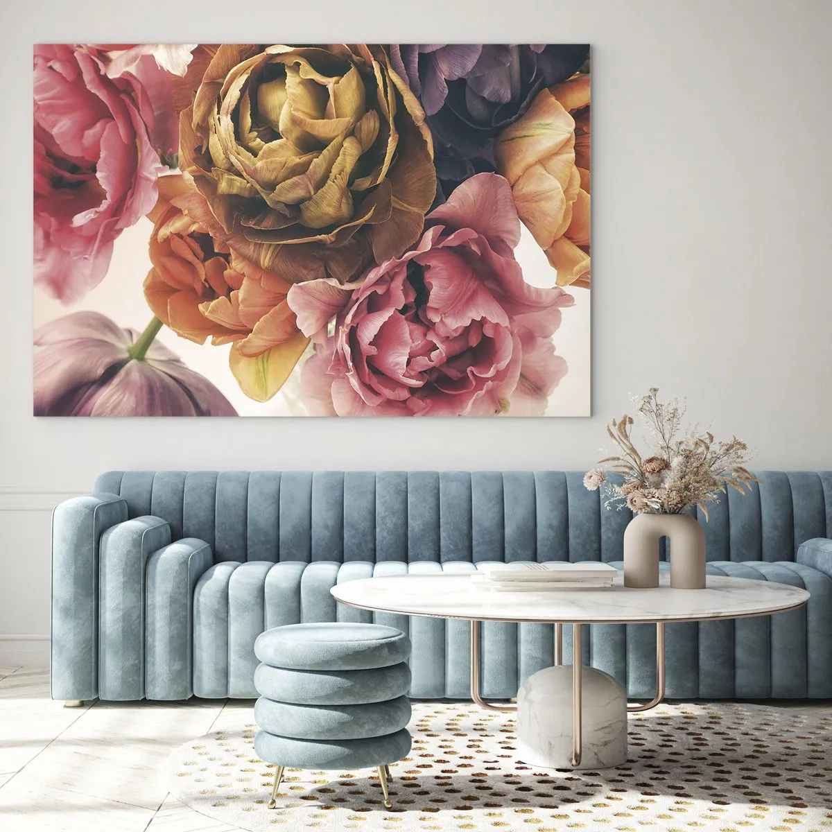 Quadro em vidro - Celebração da vida - 100x70 cm