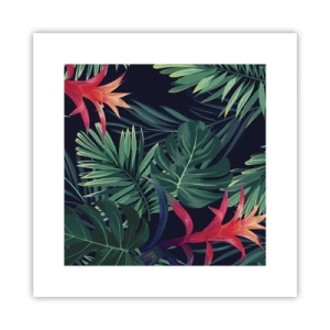 Pôster - Queimar em verde - 30x30 cm