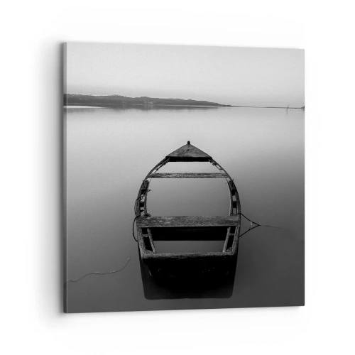 Quadro em tela - Saudade e melancolia - 70x70 cm