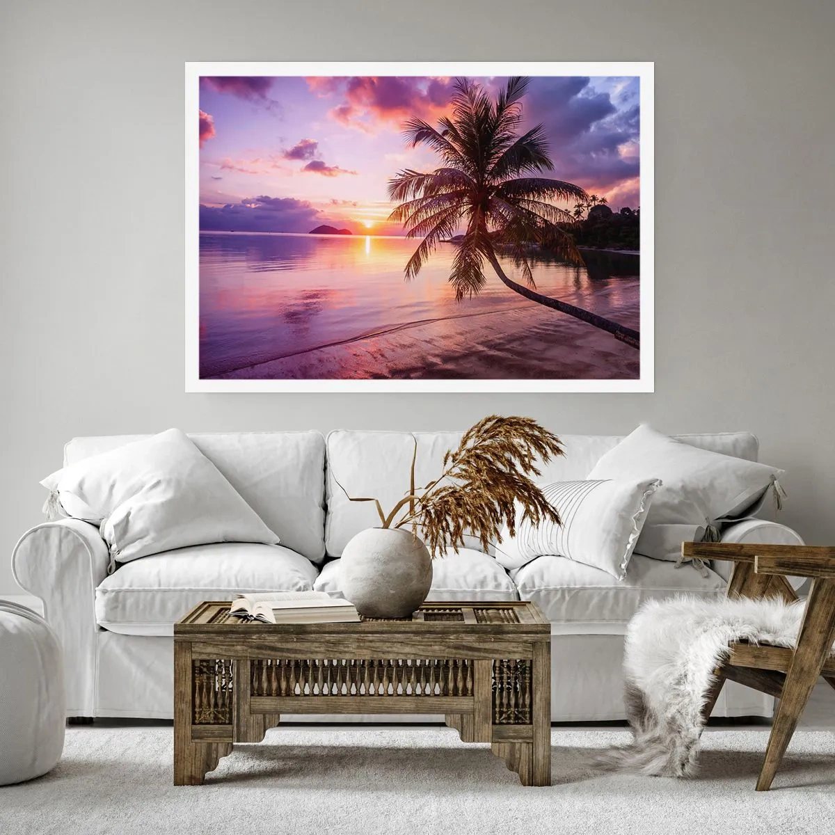 Pôster - Felicidade no horizonte - 70x50 cm