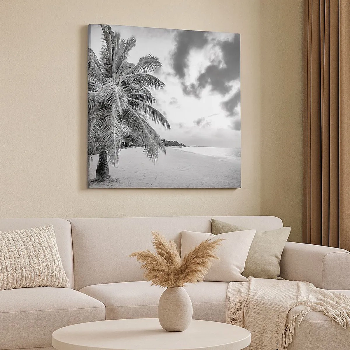 Quadro em tela - Quando anseia por solidão... - 30x30 cm