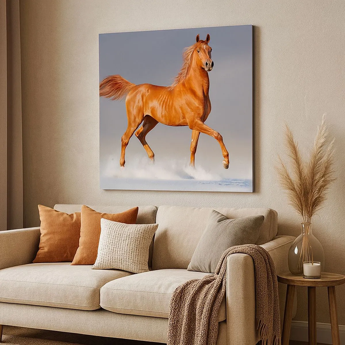 Quadro em tela - Graça Dançante - 30x30 cm