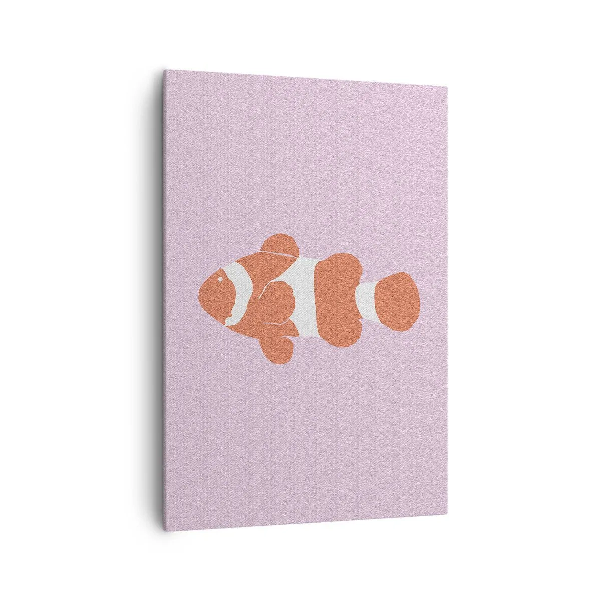 Quadro em tela - Em coral no rosto e na cauda - 70x100 cm