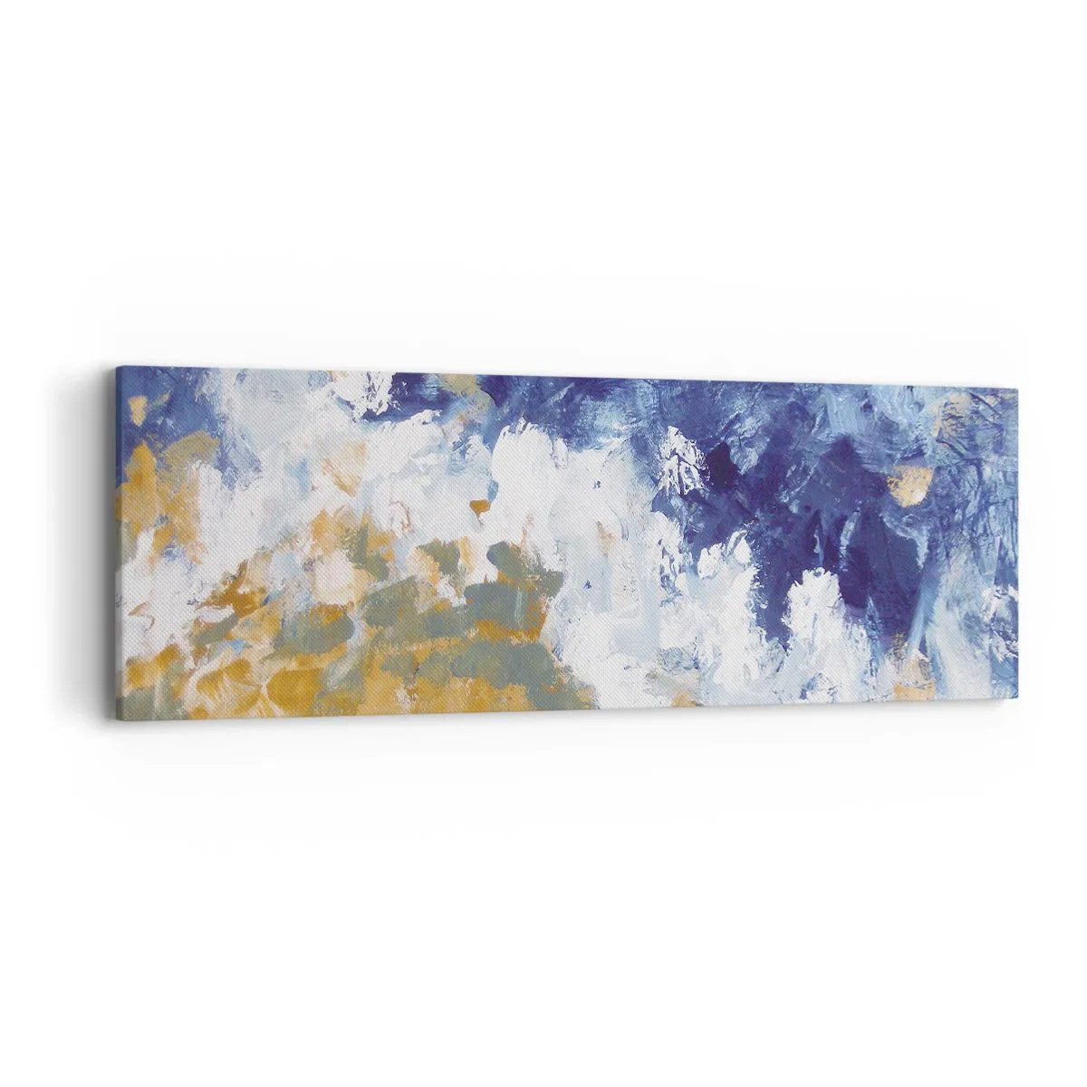 Quadro em tela - Dança dos elementos - 90x30 cm