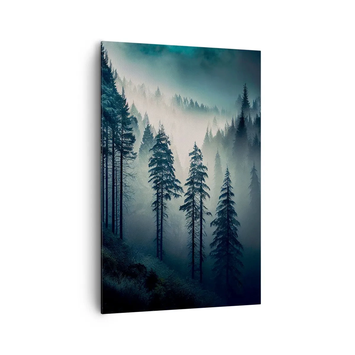 Quadro em tela - Manhã de montanha - 80x120 cm