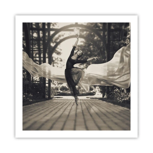 Pôster - A dança do espírito do jardim - 60x60 cm