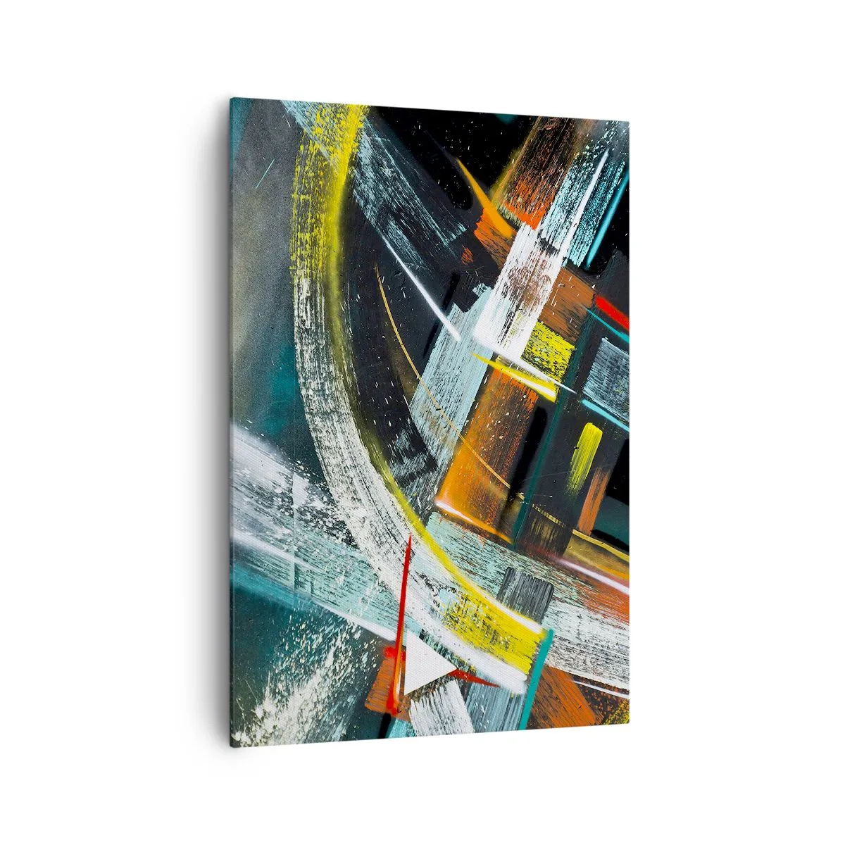 Quadro em tela - Energia de movimento - 70x100 cm