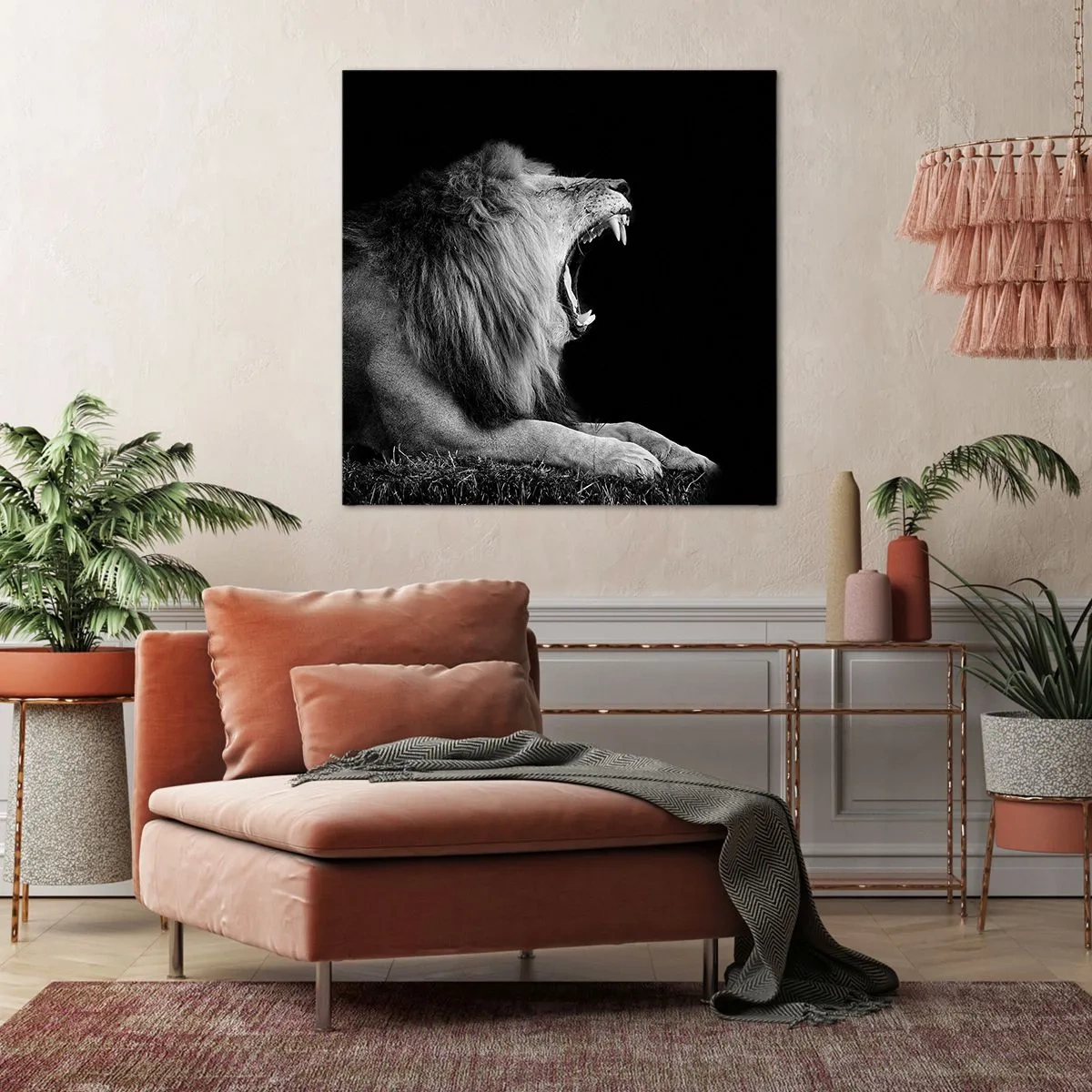 Quadro em tela - Sem dúvida alguma - 70x70 cm