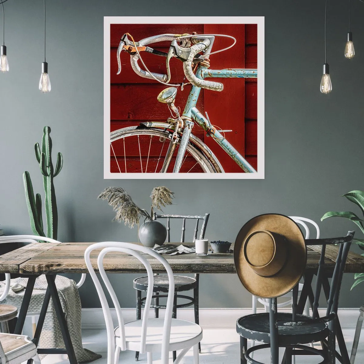 Pôster - Feito para vencer - 30x30 cm