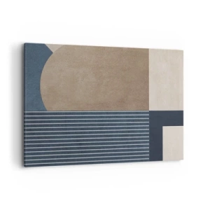 Quadro em tela - Uma composição de simplicidade e redondeza - 100x70 cm