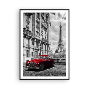 Pôster com moldura preta - Predador na cidade - 70x100 cm