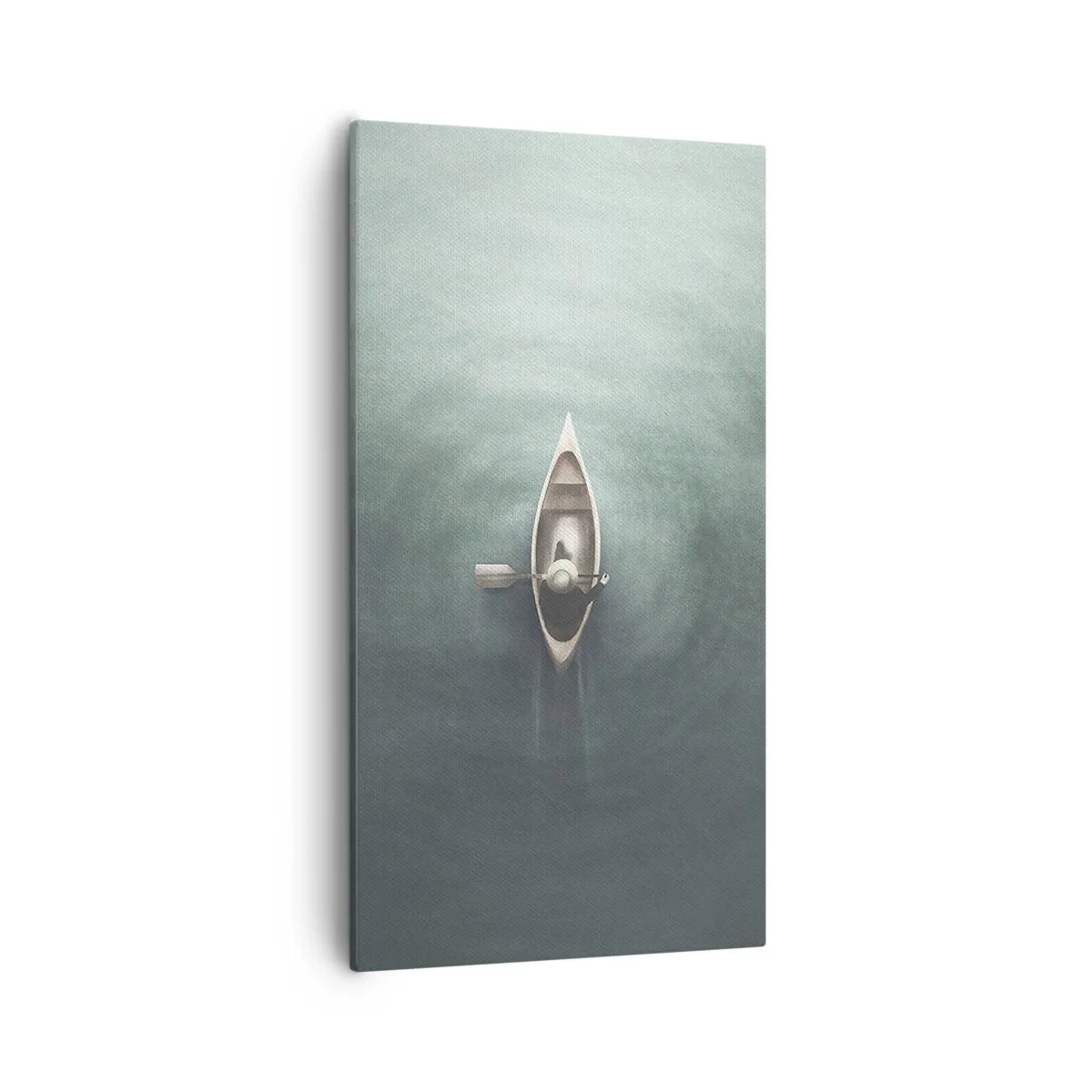 Quadro em tela - Através do lago da lua - 55x100 cm