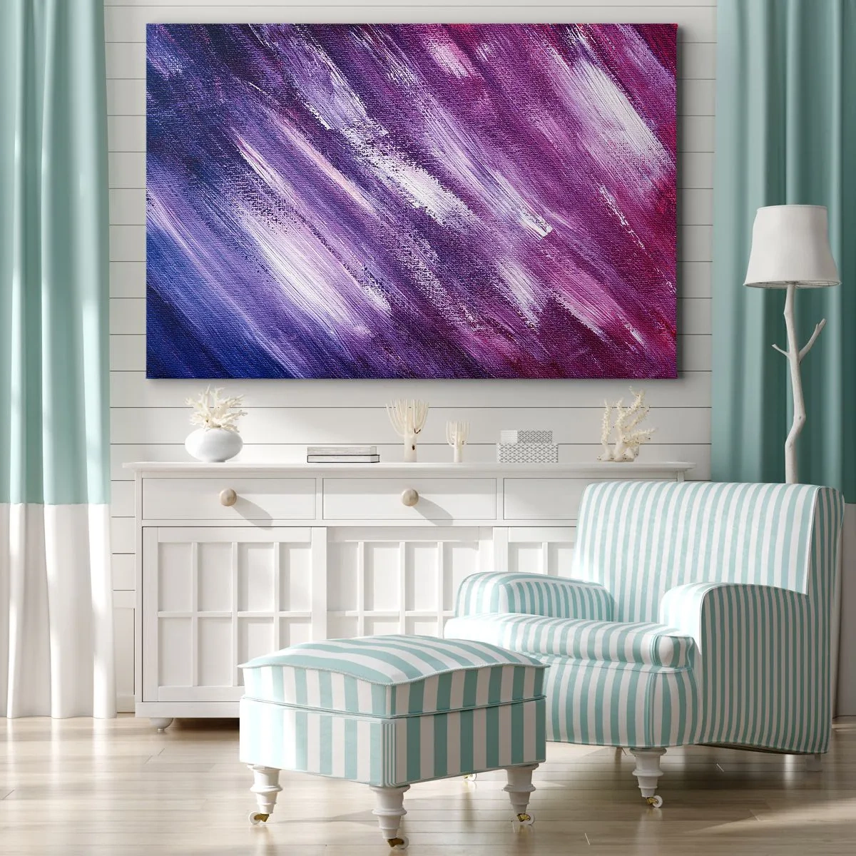 Quadro em tela - Quando o vento sopra - 120x80 cm