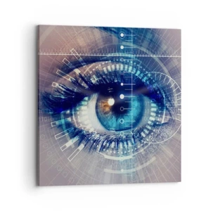 Quadro em tela - Achas que me conheces - 70x70 cm