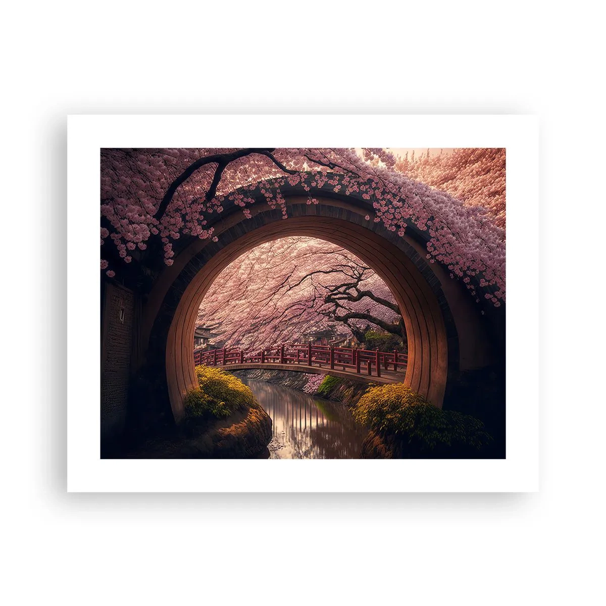 Pôster - Primavera japonesa - 50x40 cm