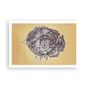 Pôster - De um oceano de enfeites - 91x61 cm