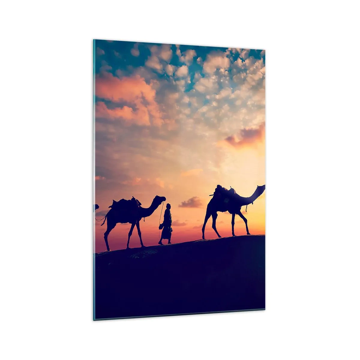 Quadro em vidro - O misterioso espírito do Oriente - 70x100 cm