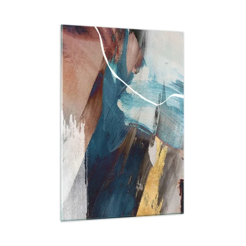 Quadro em vidro - Com elegância e energia - 50x70 cm