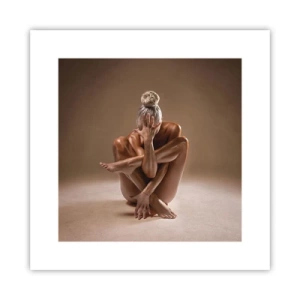 Pôster - Unidade de corpo e alma - 30x30 cm