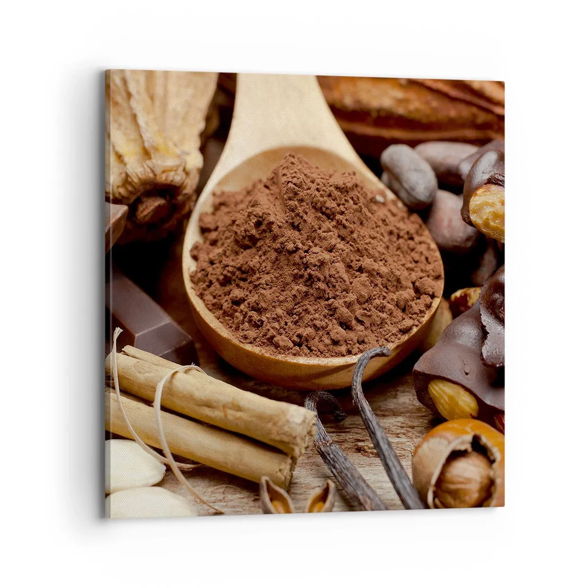 Quadro em tela - O melhor para as tristezas - 70x70 cm