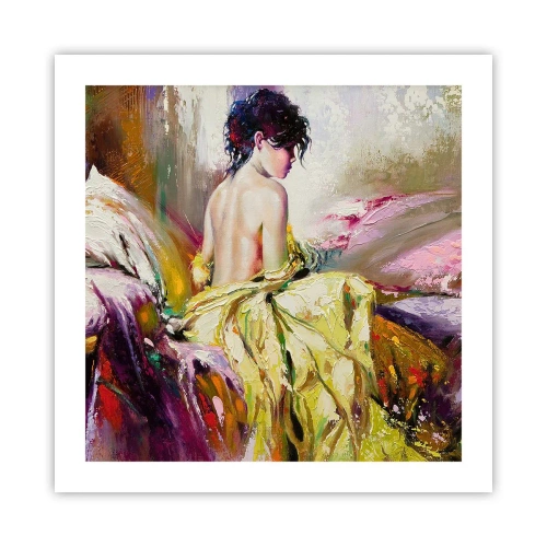 Pôster - Entre a boca e a borda do copo - 50x50 cm