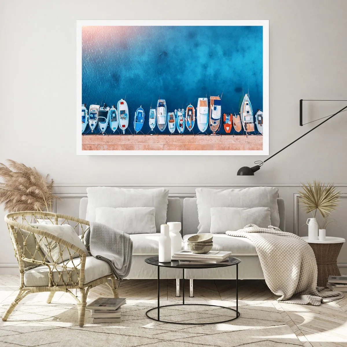 Pôster - Em uma fileira - 100x70 cm