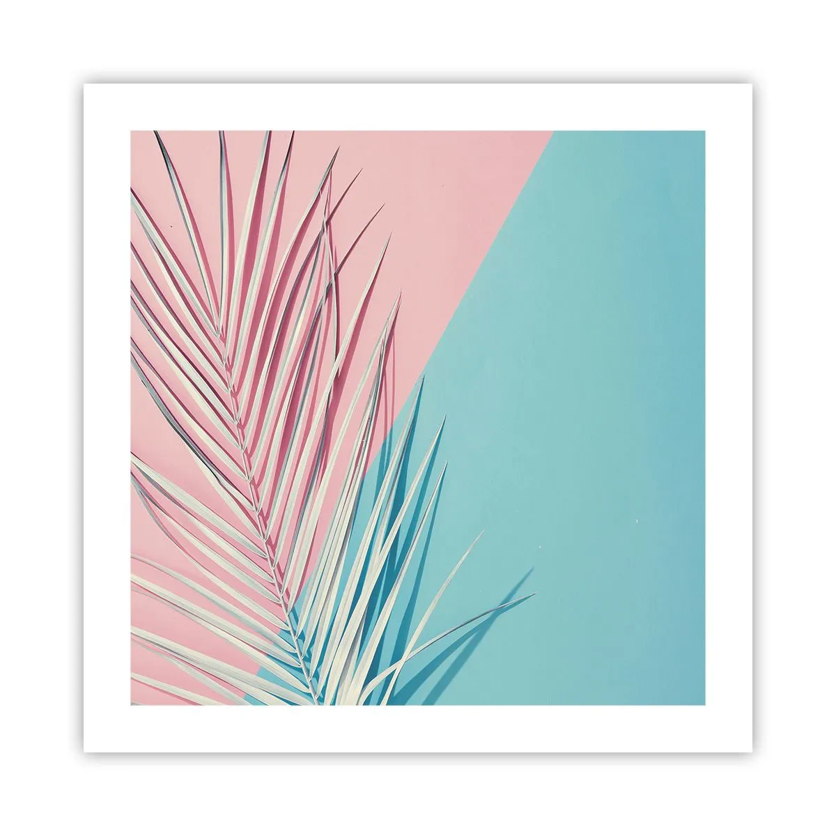 Pôster - Impressão tropical - 50x50 cm
