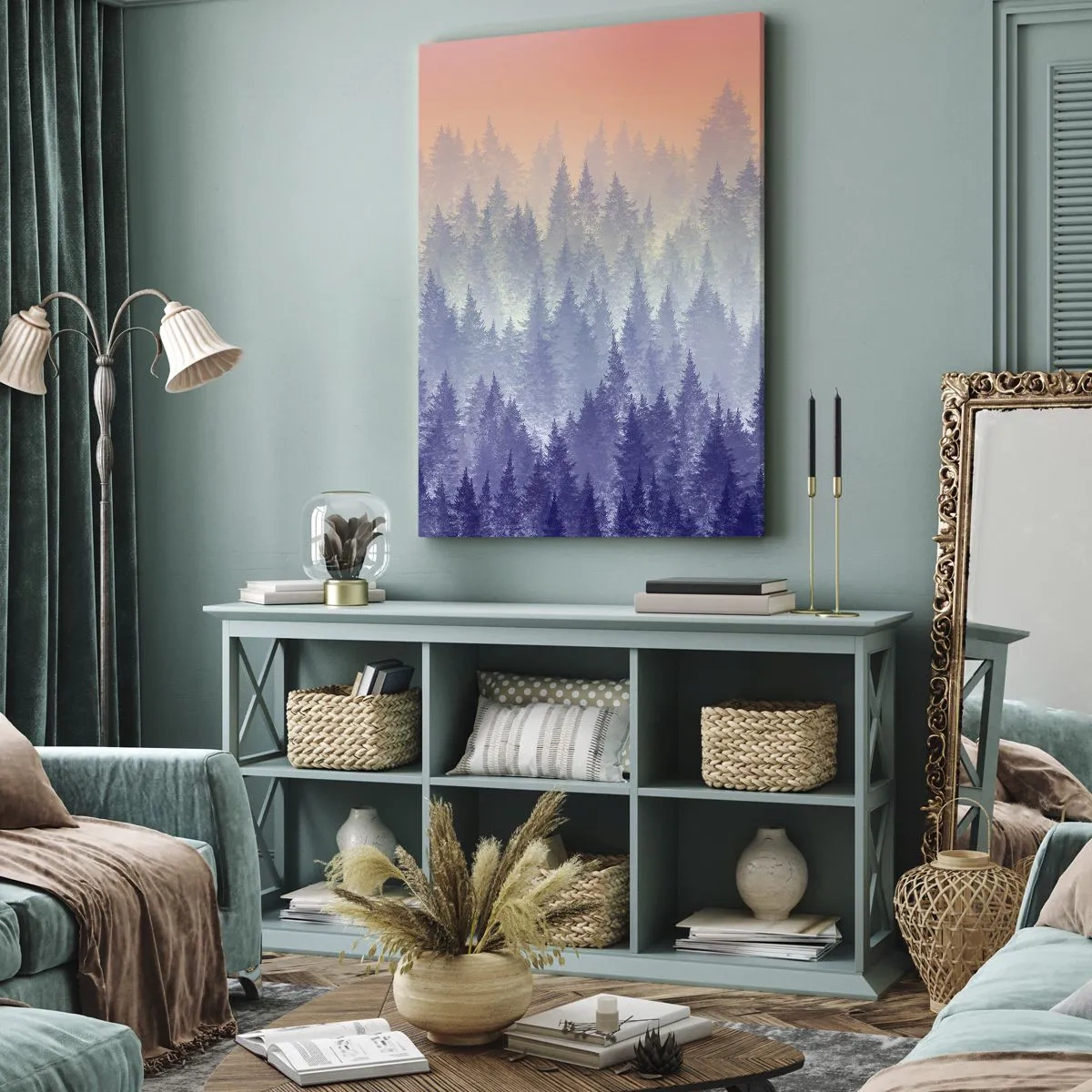 Quadro em tela - Alto, mais alto, para o céu - 50x70 cm