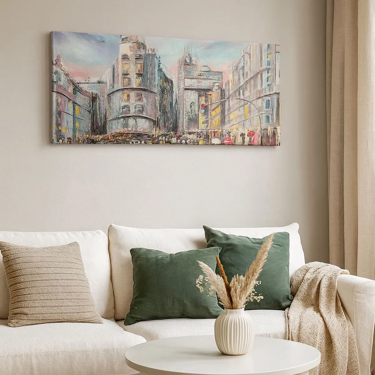 Quadro em tela - Será uma noite de sucesso - 100x40 cm